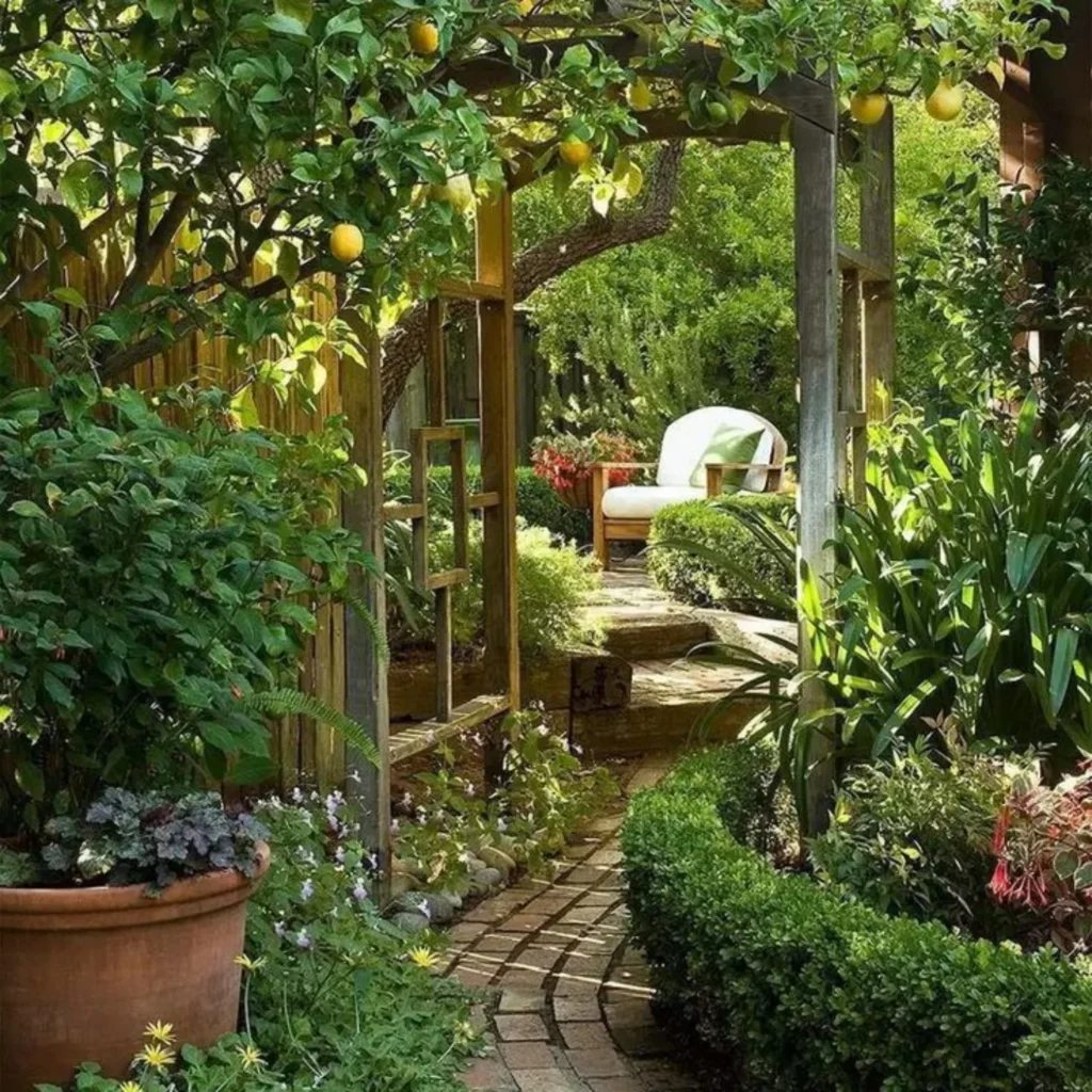 Arbor Garden Entrance