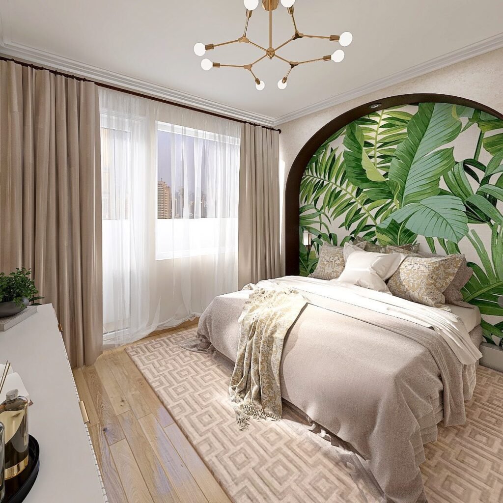 Arched Leaf Feature