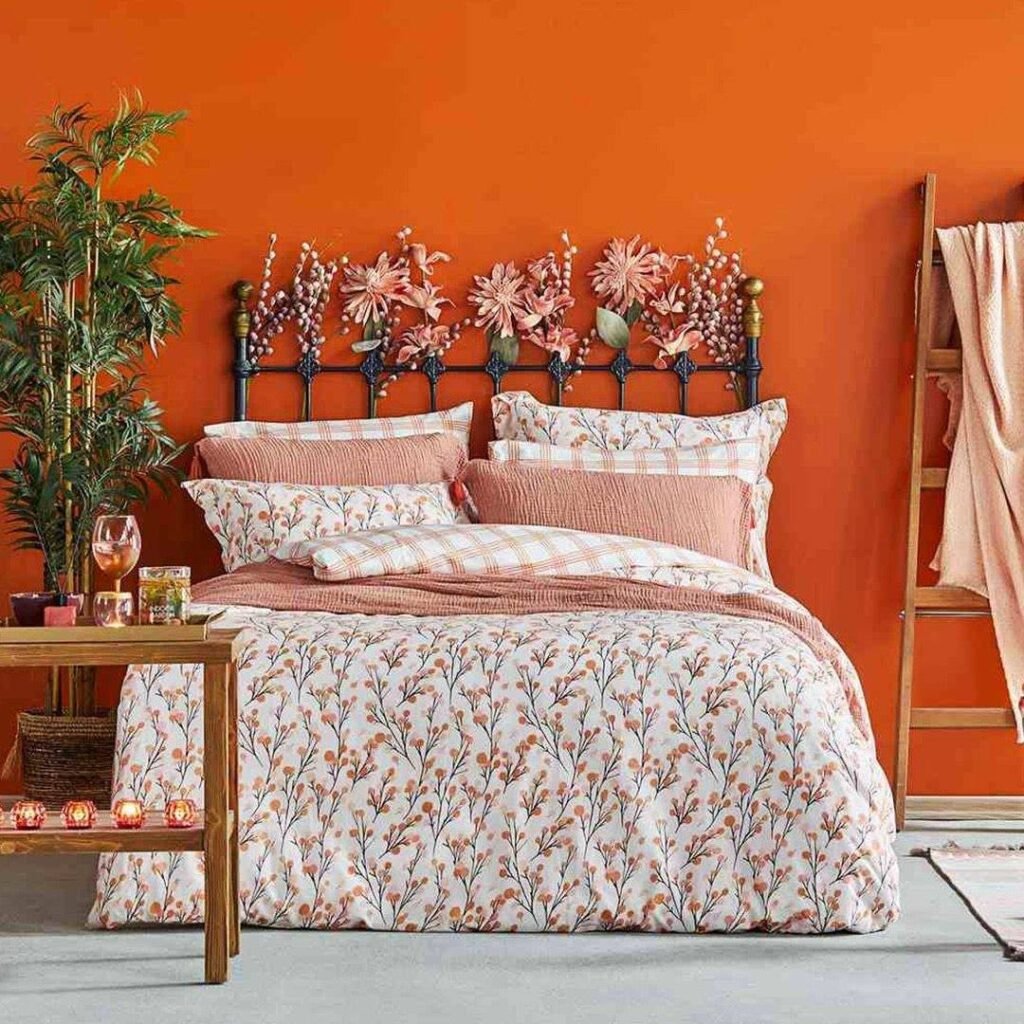 Balance Orange With Florals