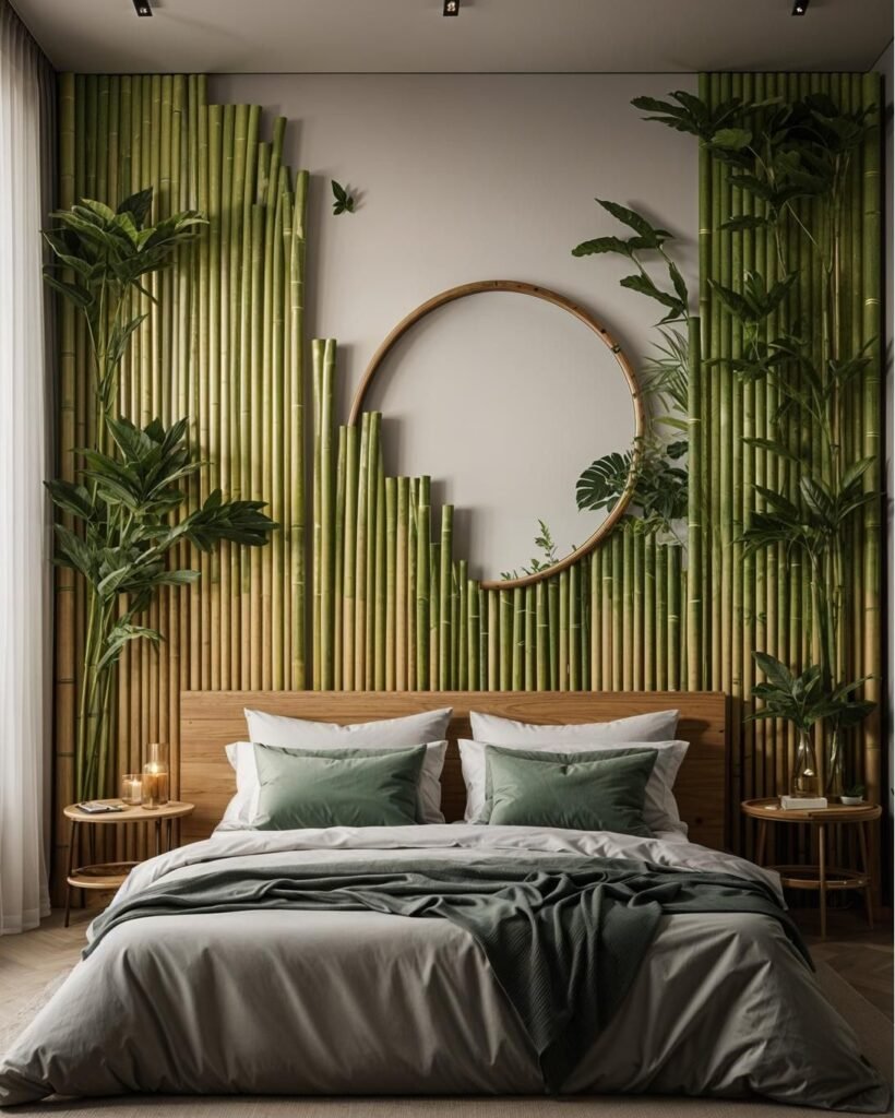 Bamboo Feature Wall