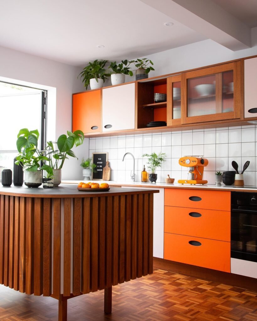 Blend Orange With Wood