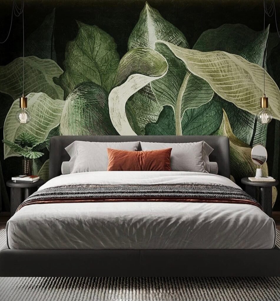 Bold Botanical Wall