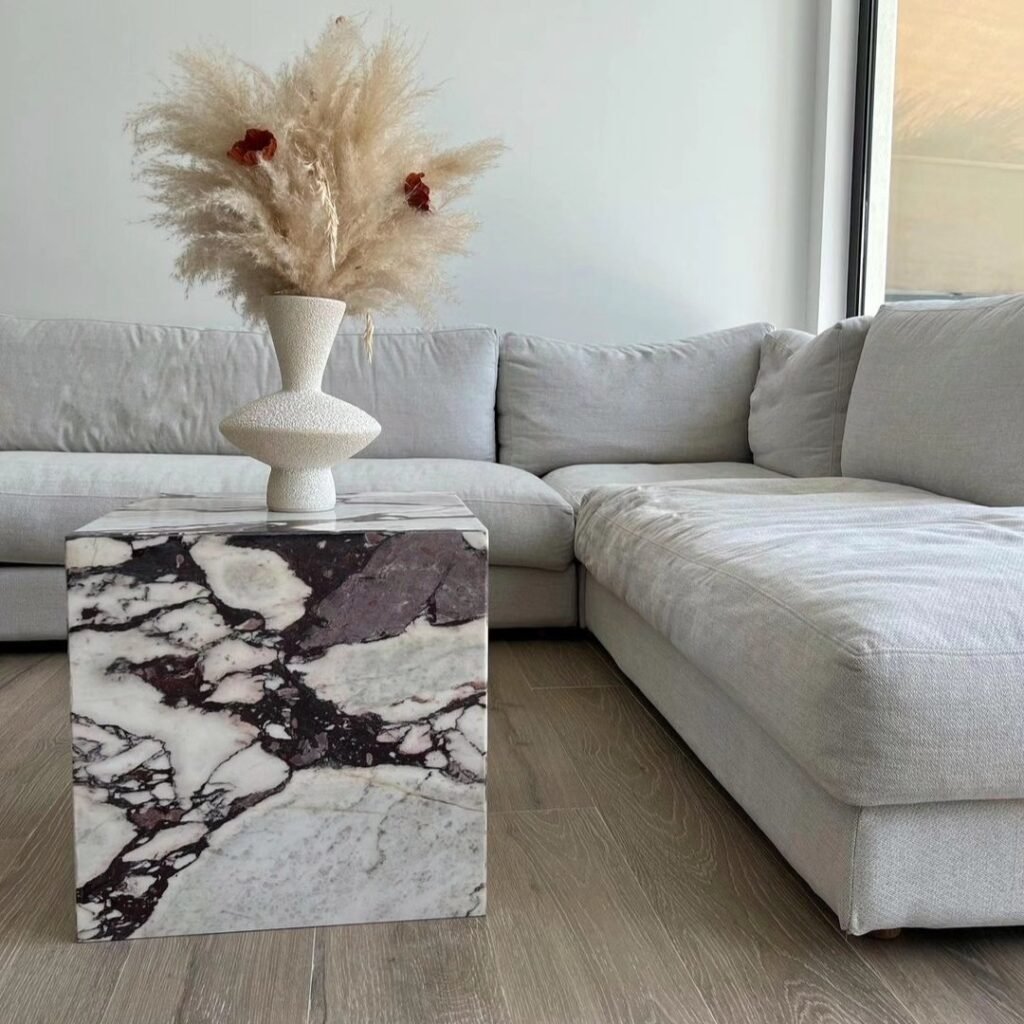 Bold Marble Side Table