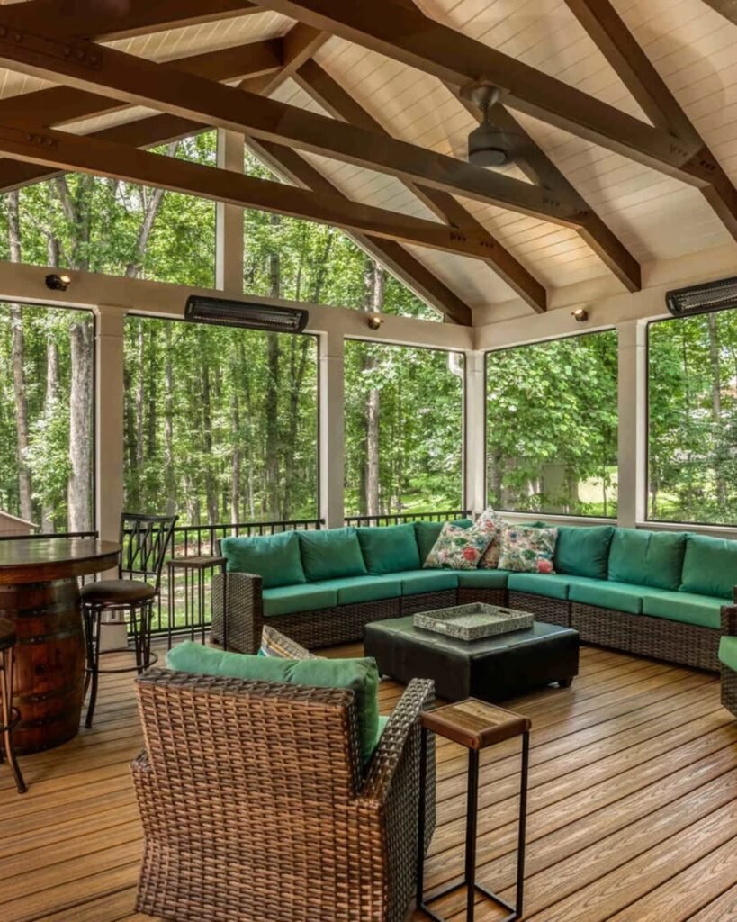 Bold Sectional Porch