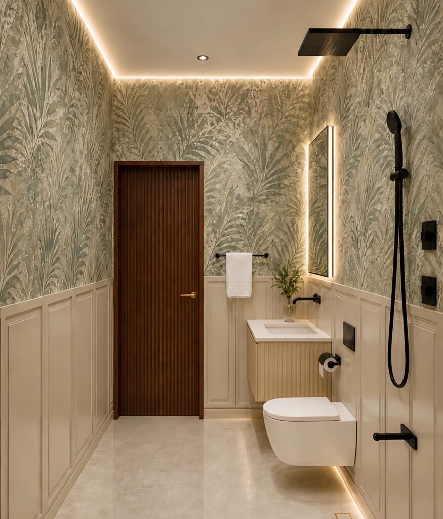 Botanical Modern Bathroom