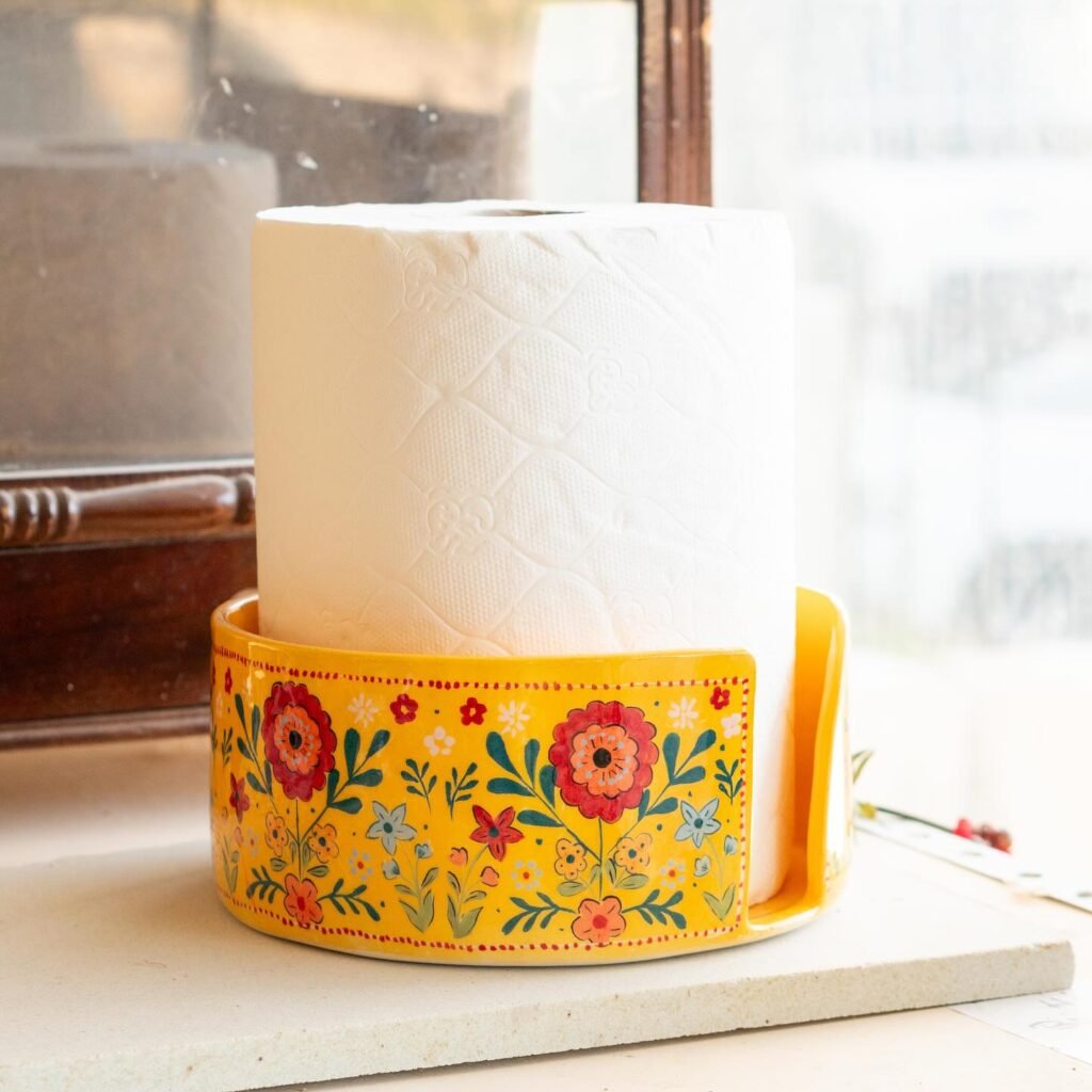 Bright Floral Counter Holder