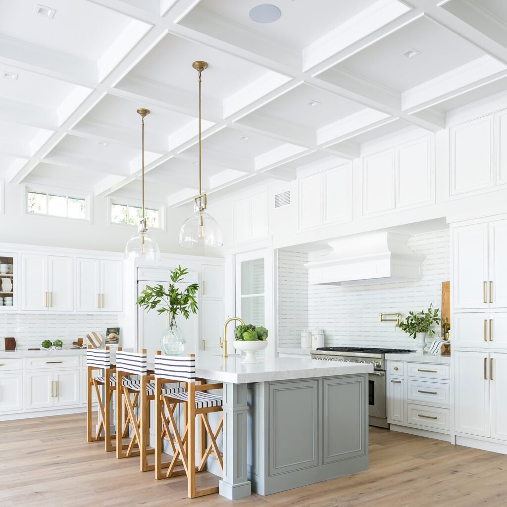 Bright White Coastal Layout