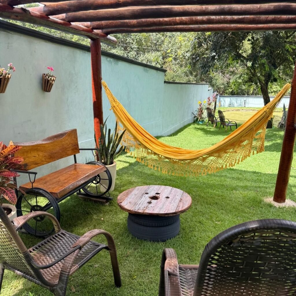 Bright Yellow Hammock