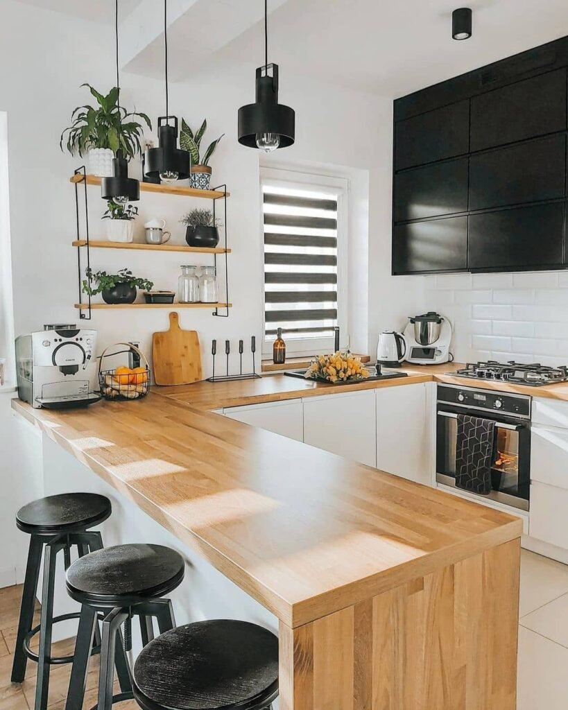 Build a Corner Breakfast Bar