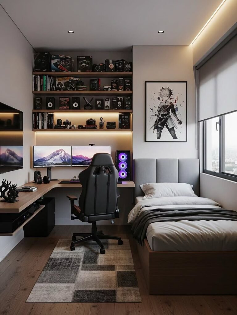 Built-In Bedroom Setup