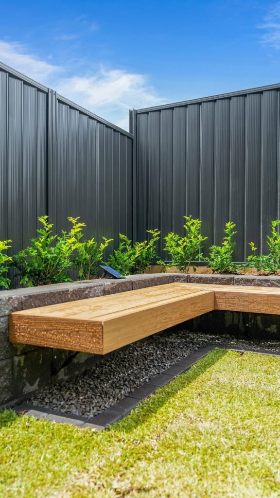 Built-In Corner Bench