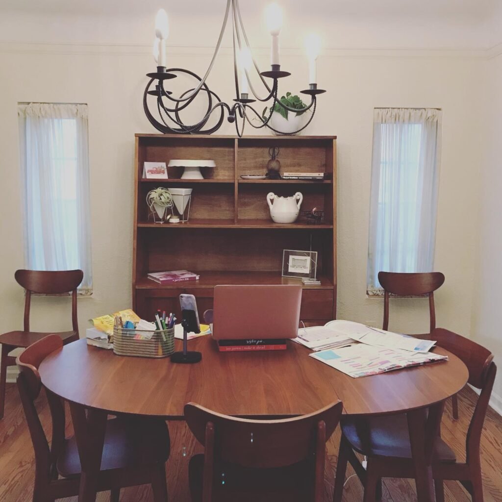 Built-In Storage Behind