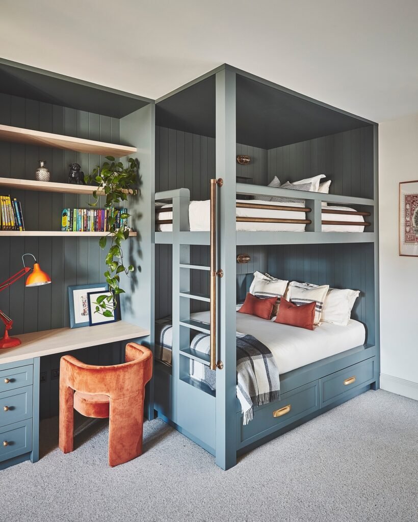 Built In Study Bunks