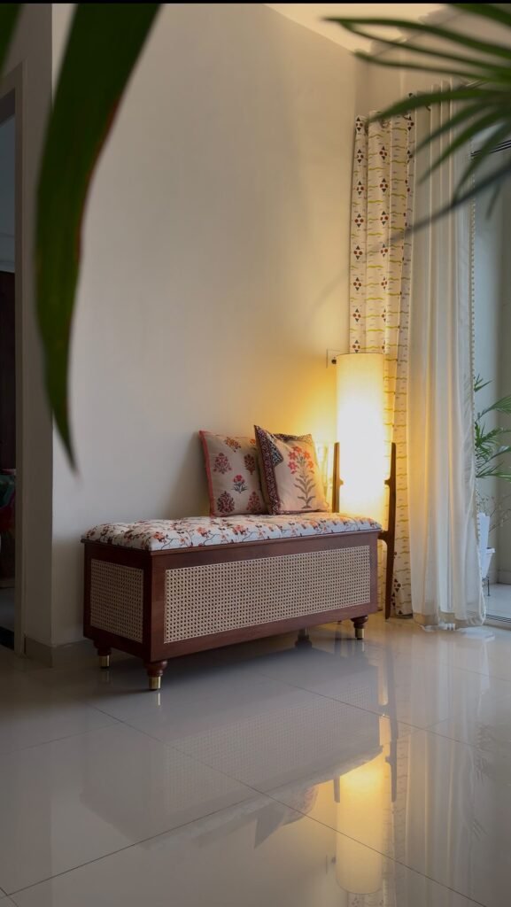 Cane Storage Bench