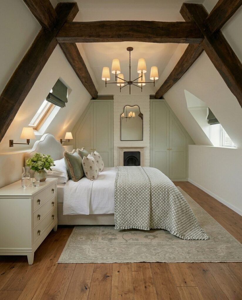 Classic Attic Bedroom