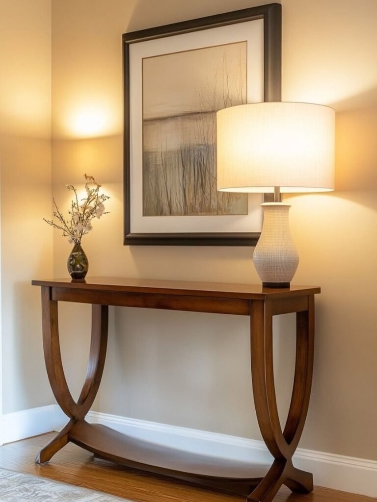 Classic Lamp And Art