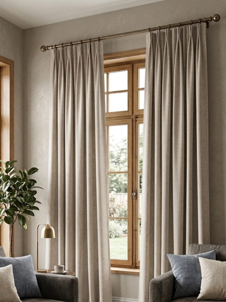 Classic Linen Drapes