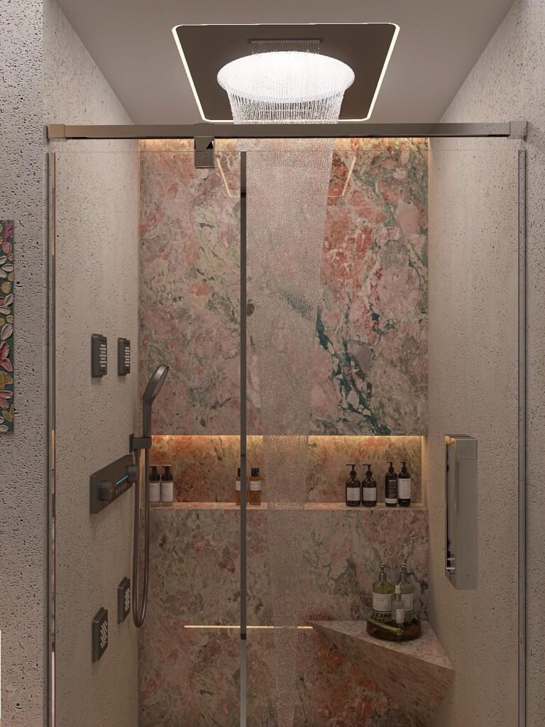Classic Marble Walk In