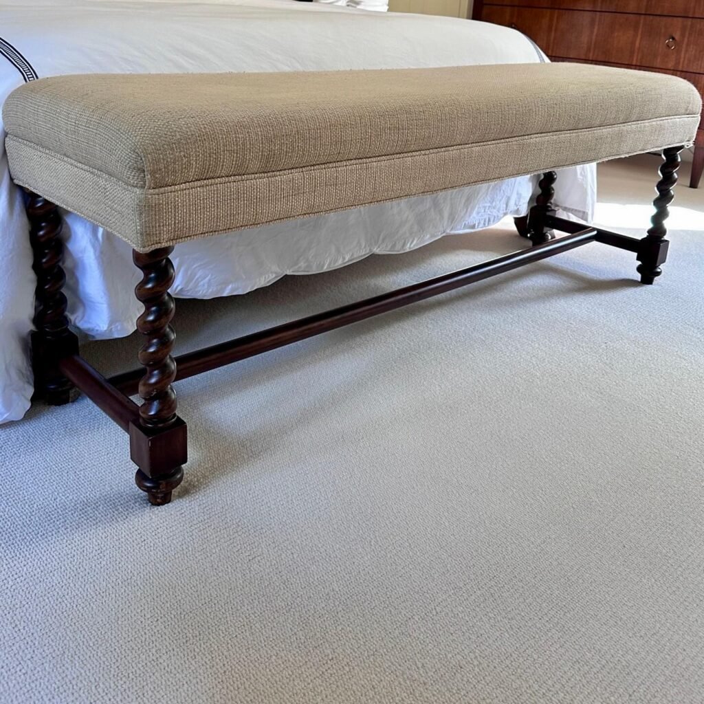 Classic Upholstered Bed Bench
