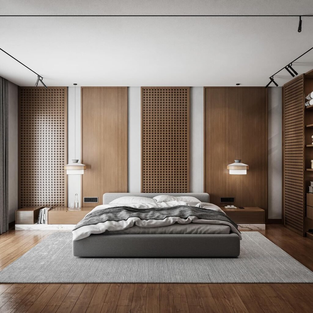 Clean Wood Panel Balance