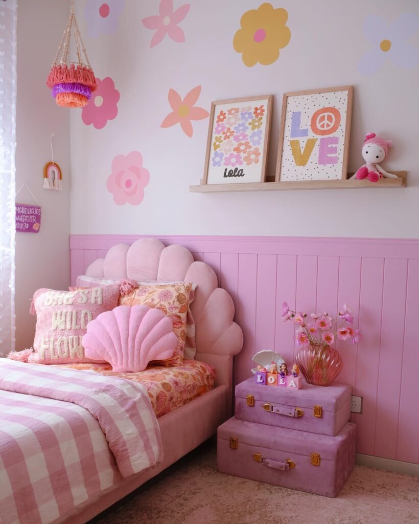 Colorful Flower Wall