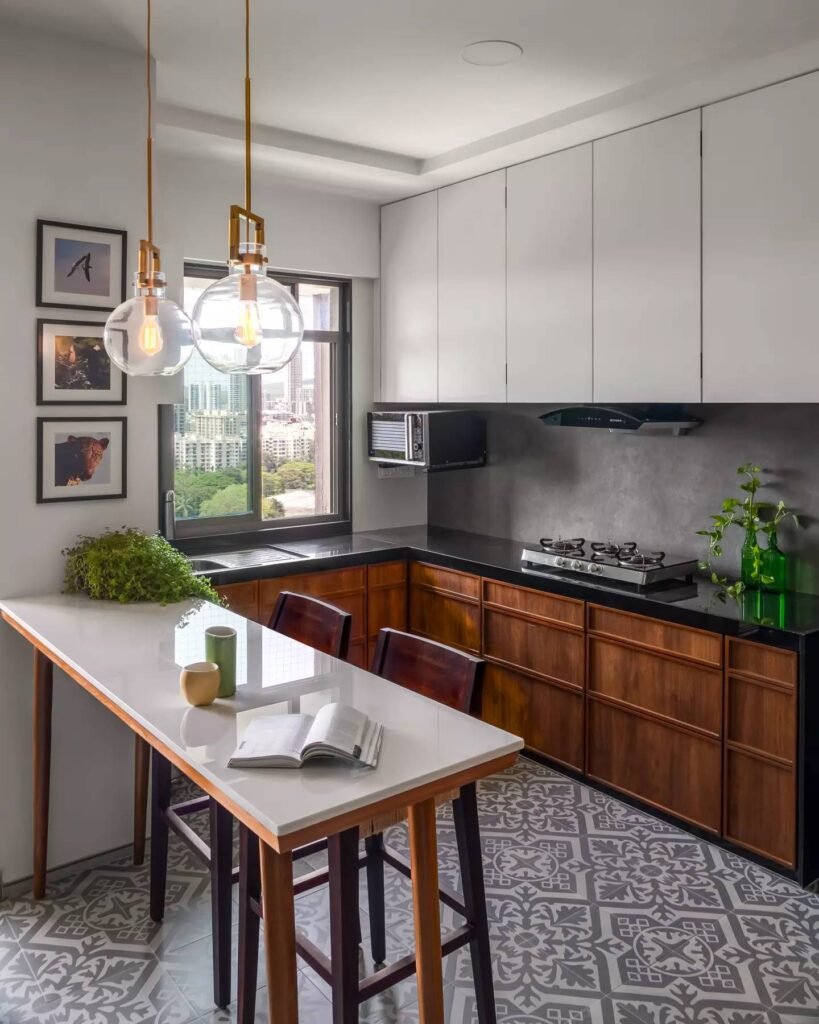 Compact Window Kitchen