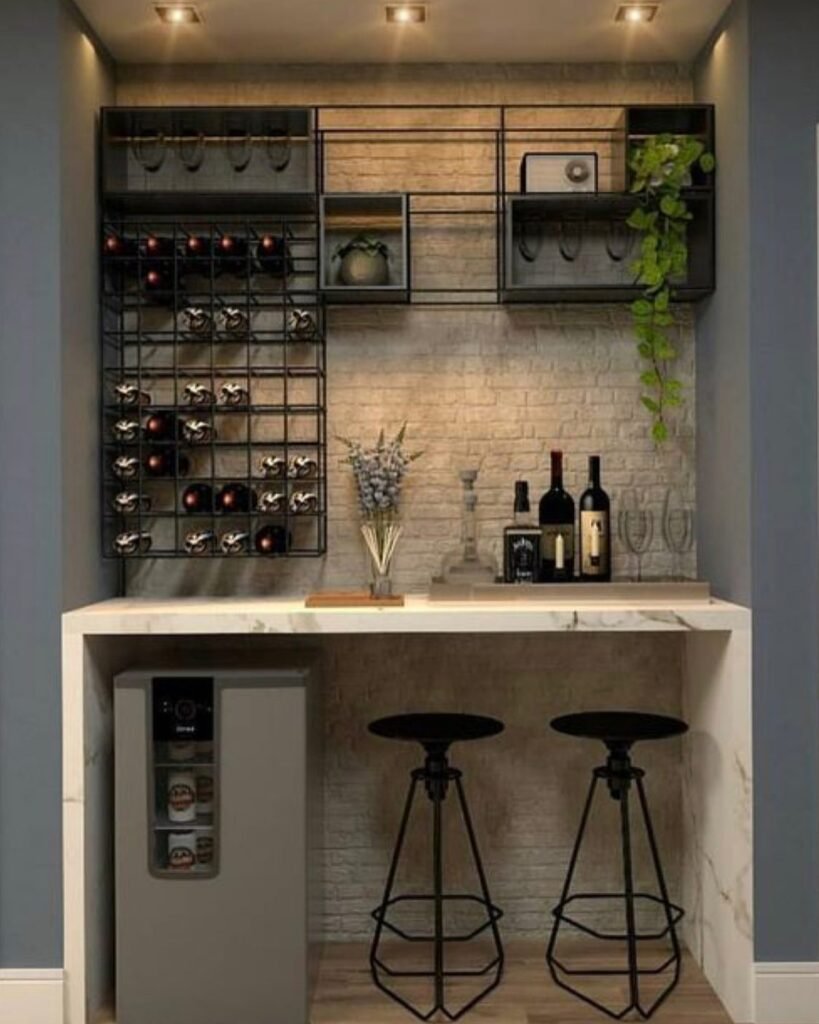 Compact Wine Wall