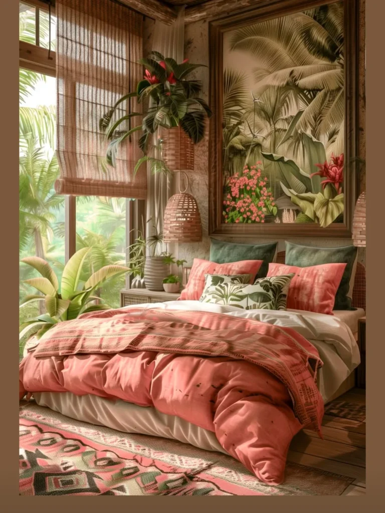 Coral Tropical Layers