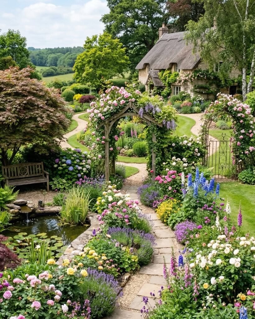  Cottage Arbor Walkway