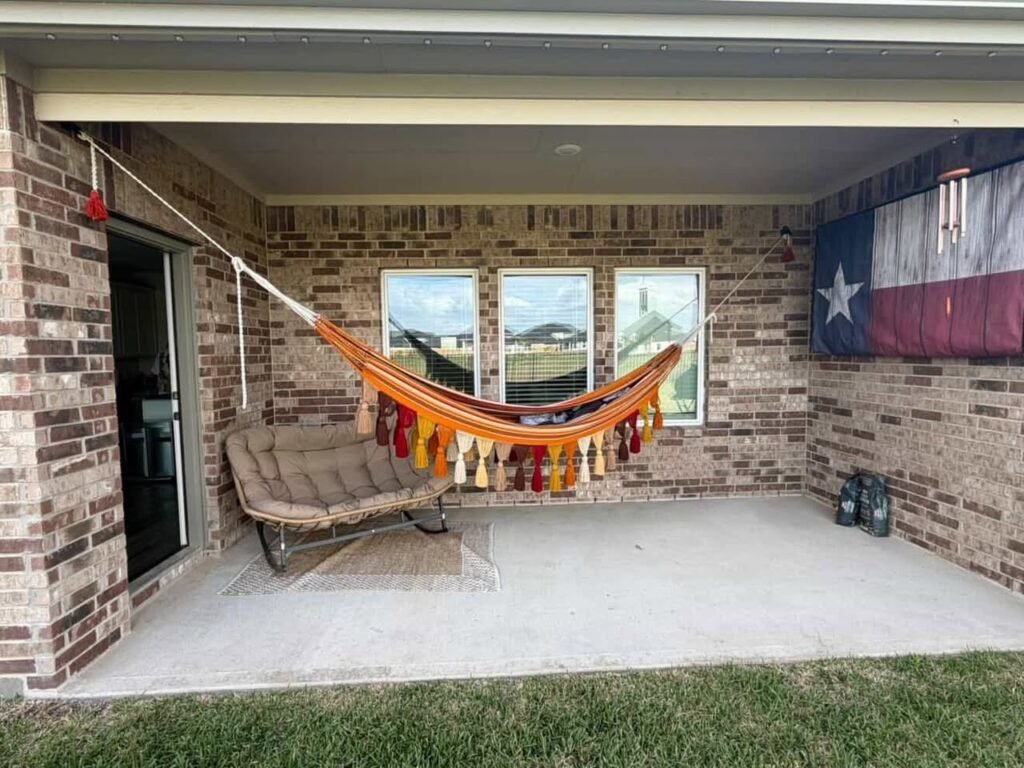 Covered Patio Hammock