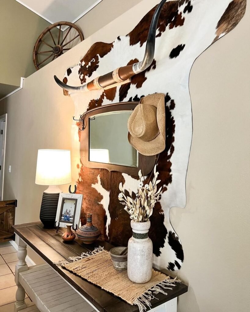  Cowhide Entry Accent