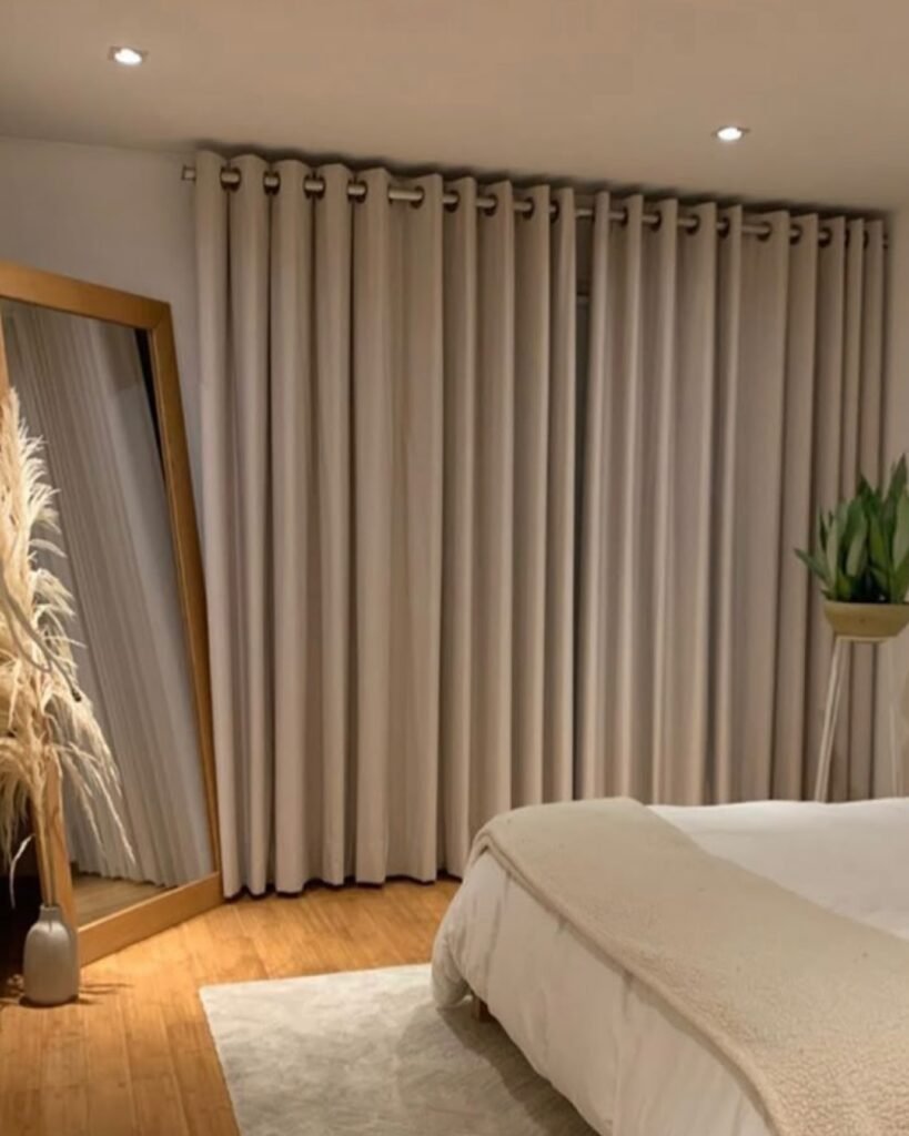 Cozy Bedroom Blackout Curtains