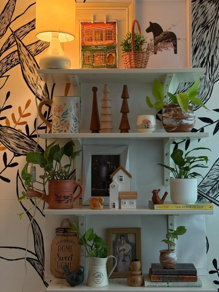 Cozy Collected Shelves