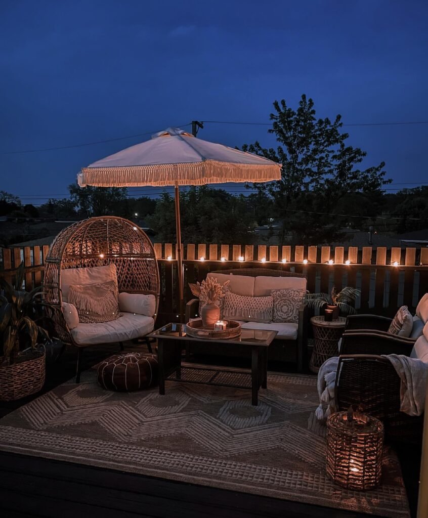 Cozy Night Patio
