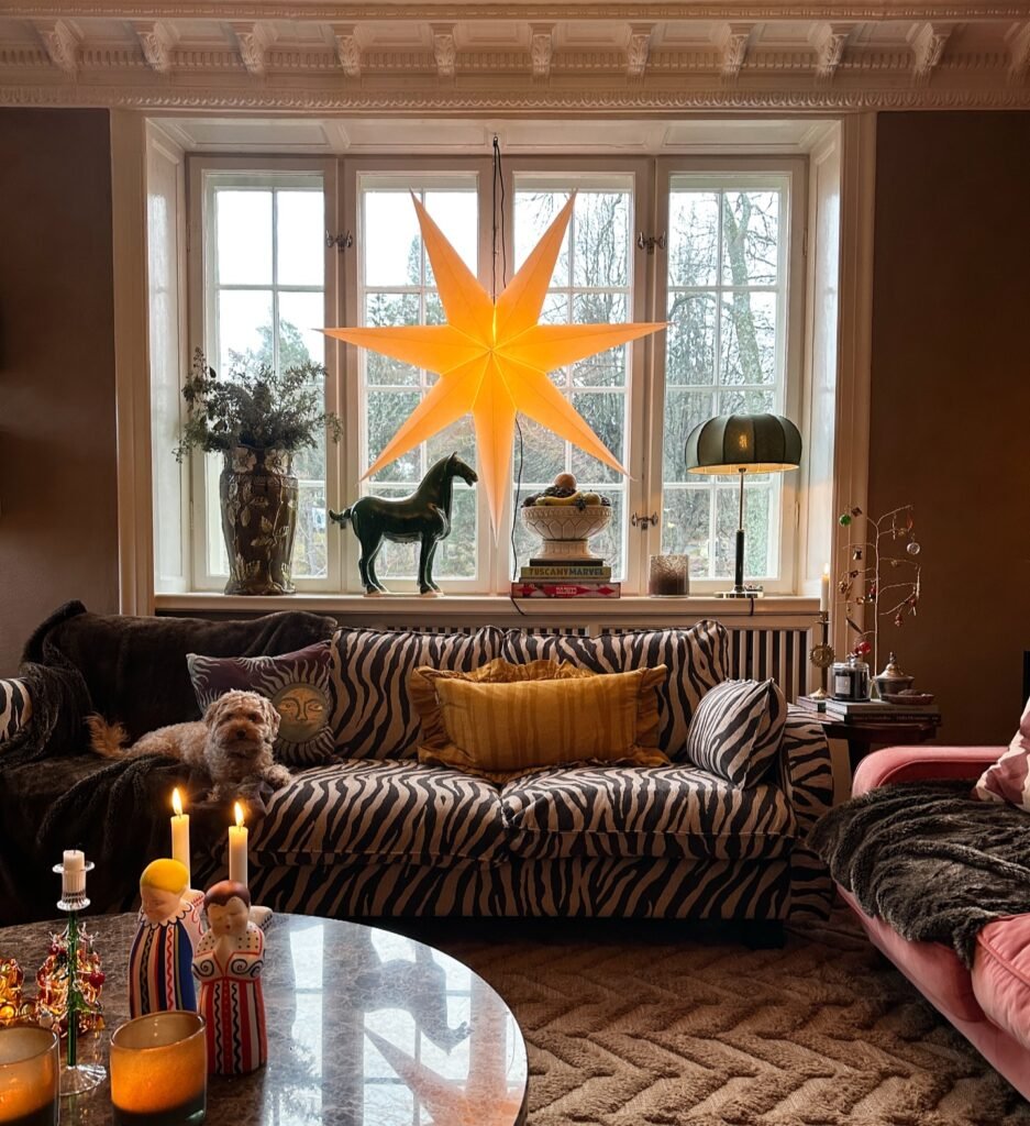 Cozy Zebra Sofa