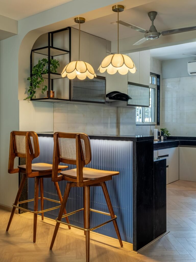  Curved Bar Kitchen