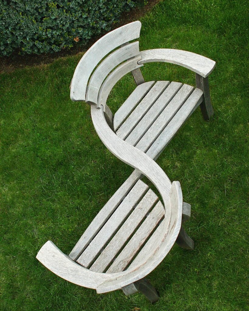 Curved Conversation Bench