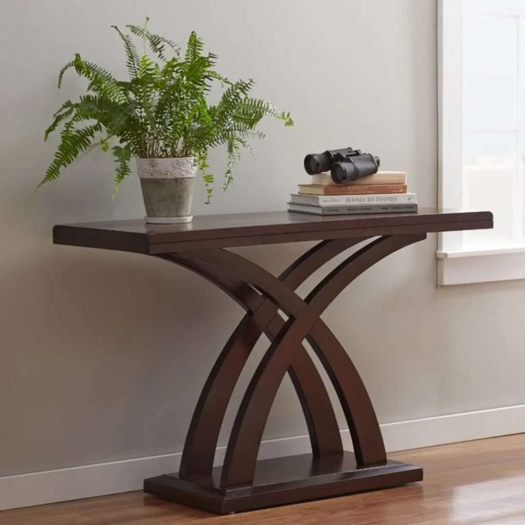 Curved Wood Statement