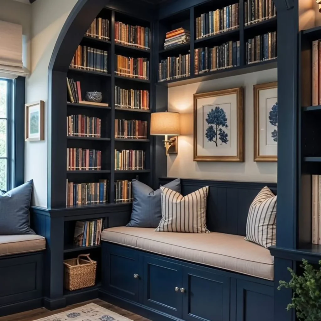 Dark Built-In Nook