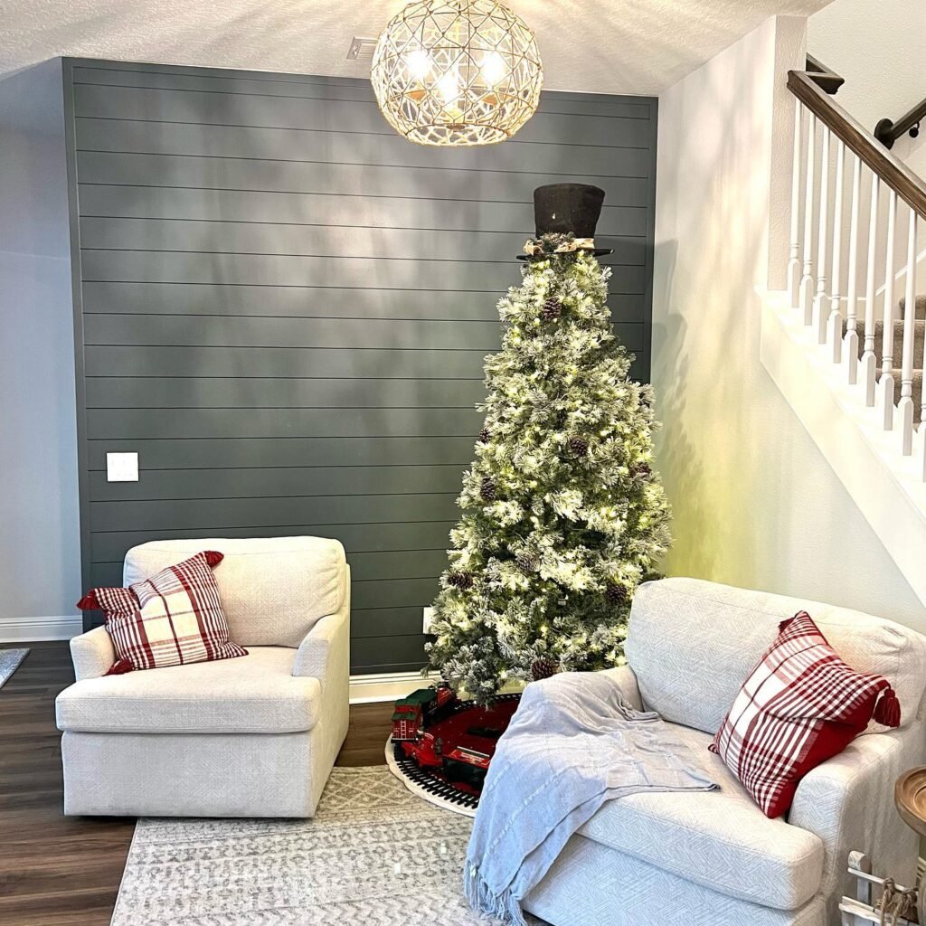 Dark Green Shiplap