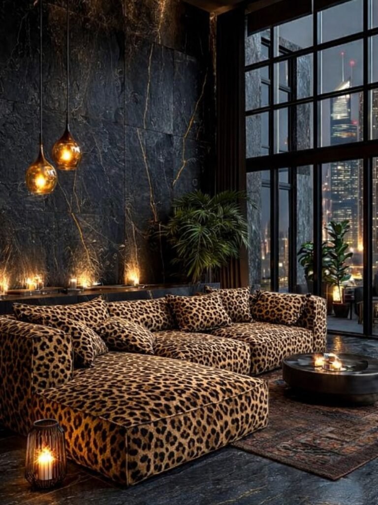 Dark Luxury Leopard
