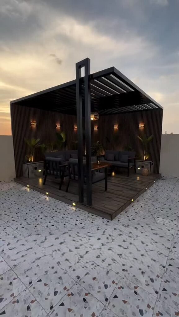 Dark Modern Lounge