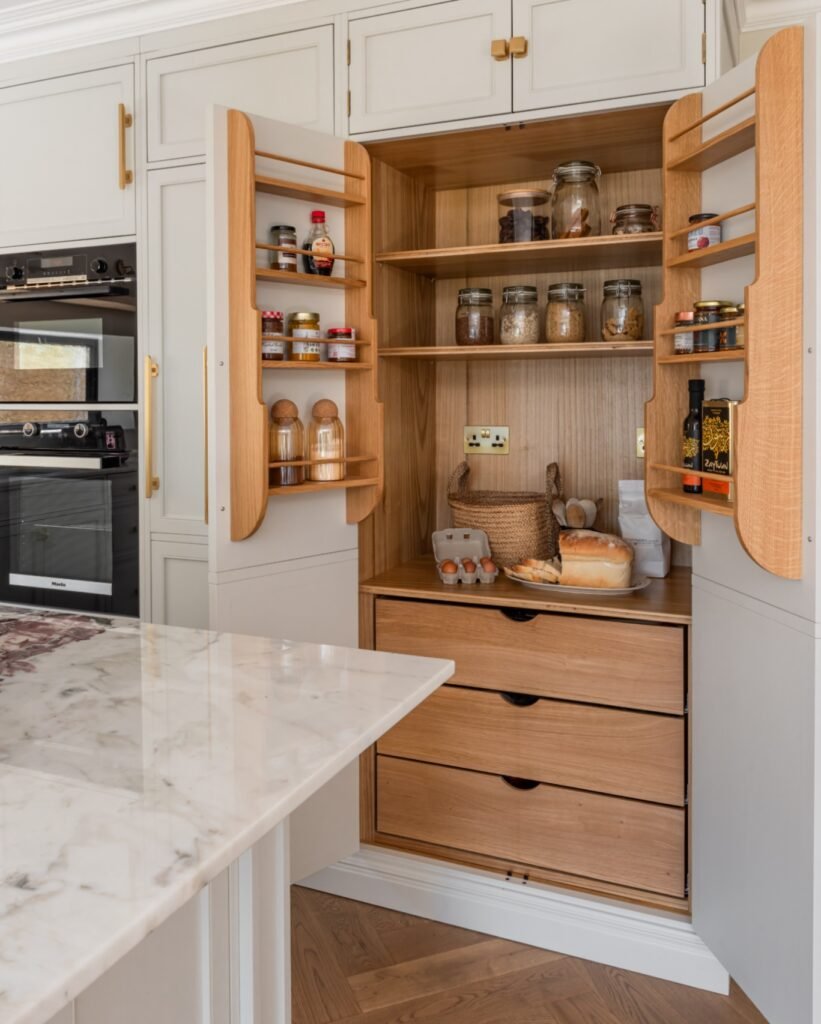 Double Door Pantry Nook