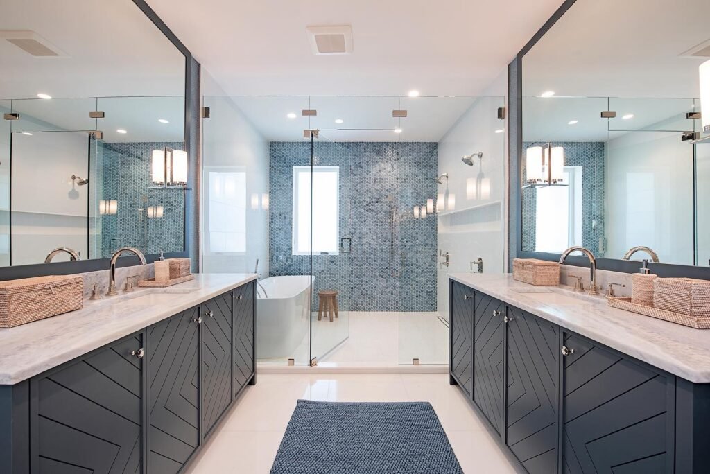 Double Vanity Coastal Style