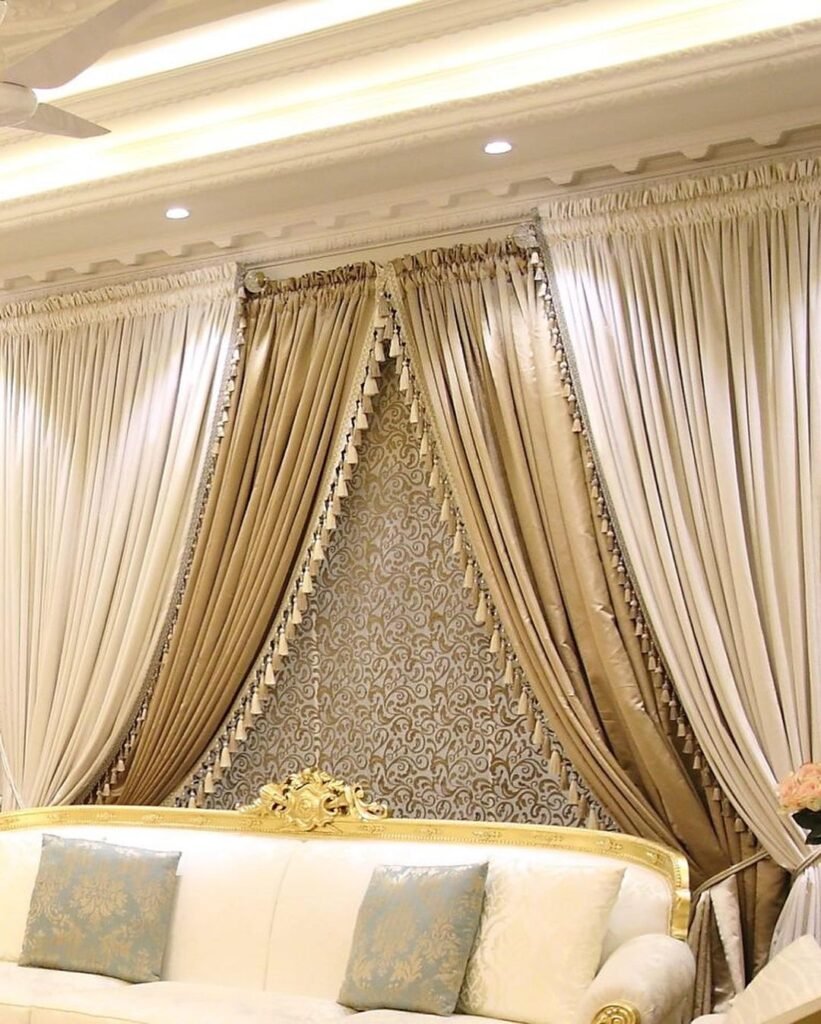 Elegant Layered Curtain