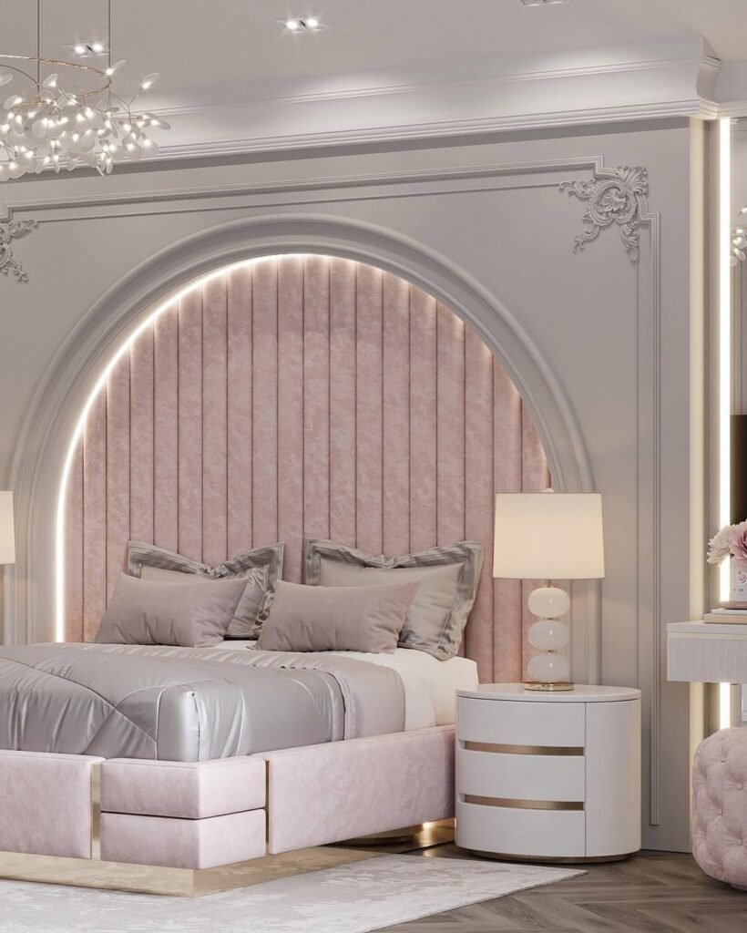 Elegant Pink Arch