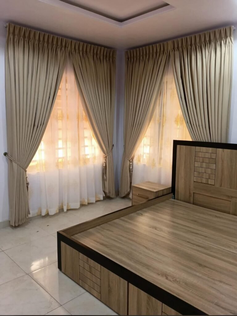 Corner Window Curtains