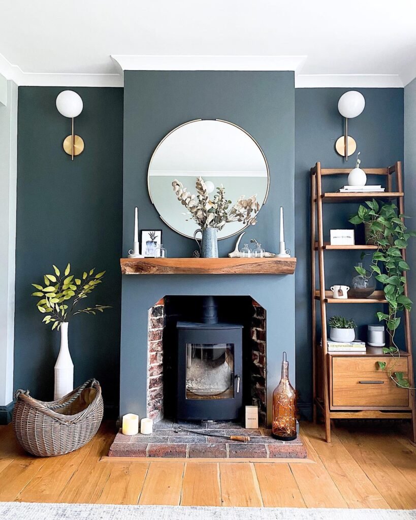 Fireplace Shelf Pairing