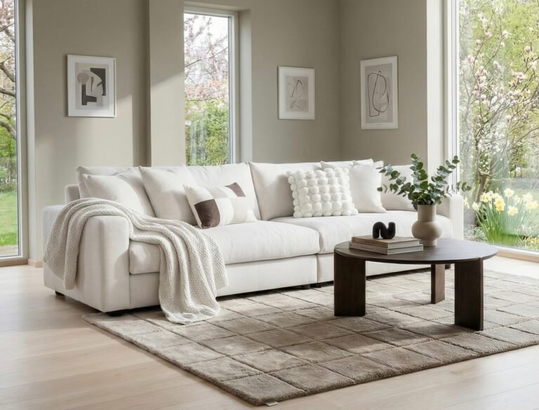 20 White Sofa Ideas for a Bright Living Room