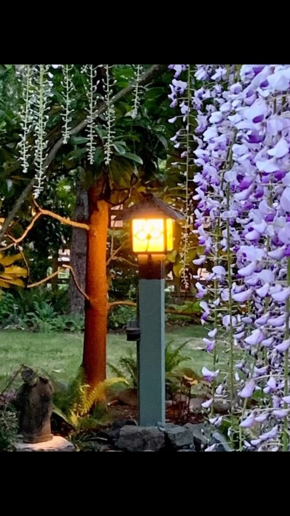 Garden Path Post Lantern